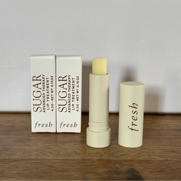 NOT FOR SALE — NIB FRESH Sugar Advanced Therapy Lip Balm, set of 2 - Picture 1 of 5